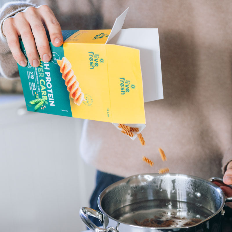 Lower carb high protein pasta - Fusilli