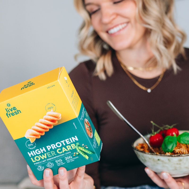 Lower carb high protein pasta - Fusilli