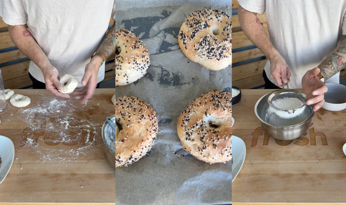 High Protein Bagel