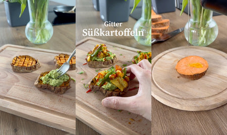 Gitter Süßkartoffeln