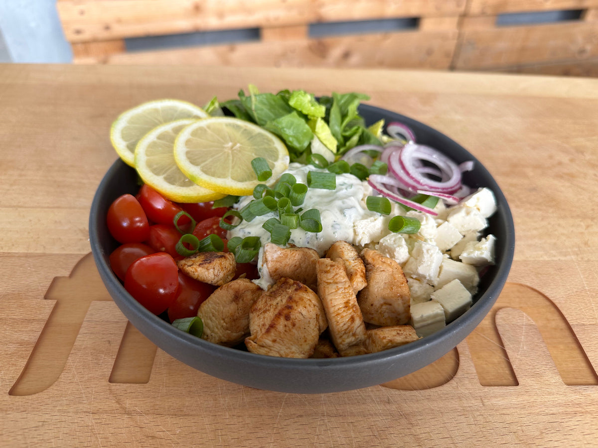 Griechische Gyros Bowl