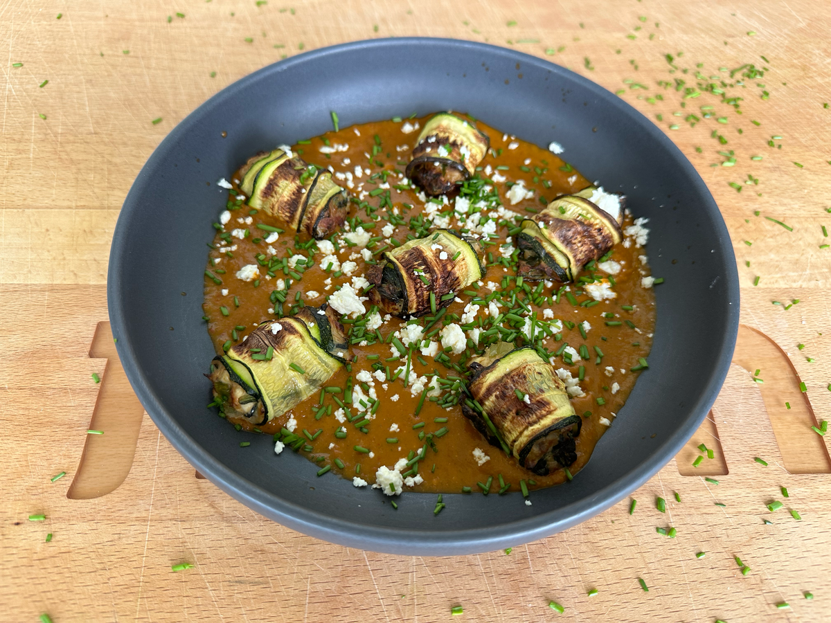 Low Carb Zucchini-Thunfisch-Röllchen