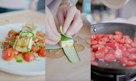 Zucchini Feta Päckchen