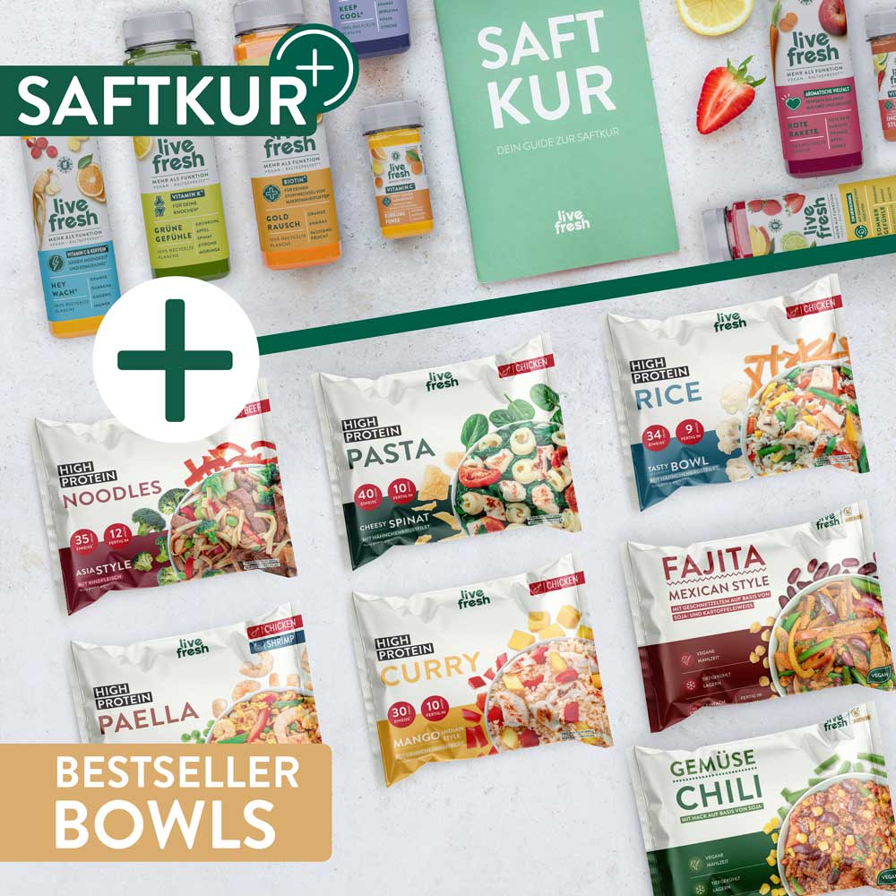 7 Tage Saftkur + Bestseller Bowls