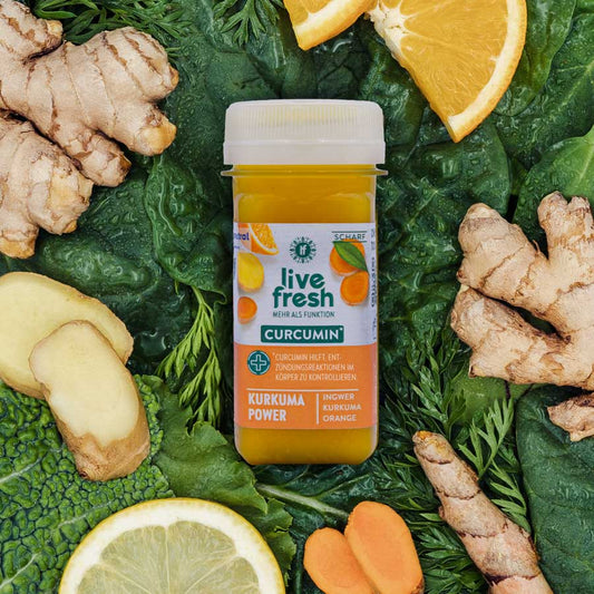 Cold-pressed¹ Ginger Turmeric Shot - Kurkuma Power - 60ml