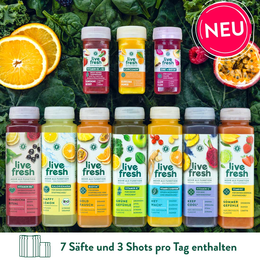 3 Tage Saftkur von LIveFresh