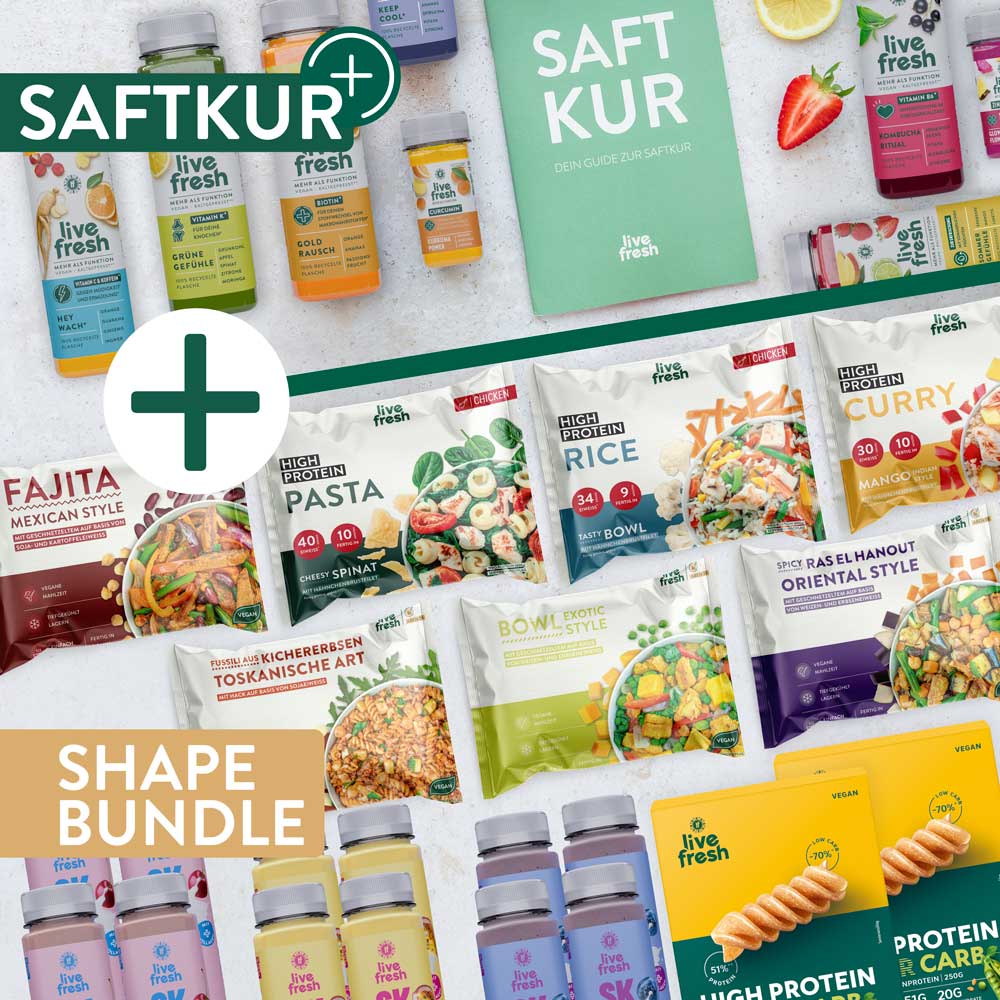 3-daagse sapkuur + Beachbody-bundel