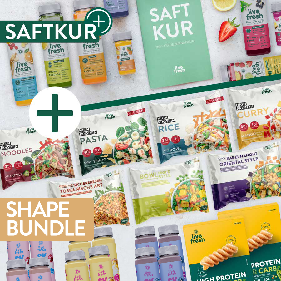 3 Tage Saftkur + Shape Bundle