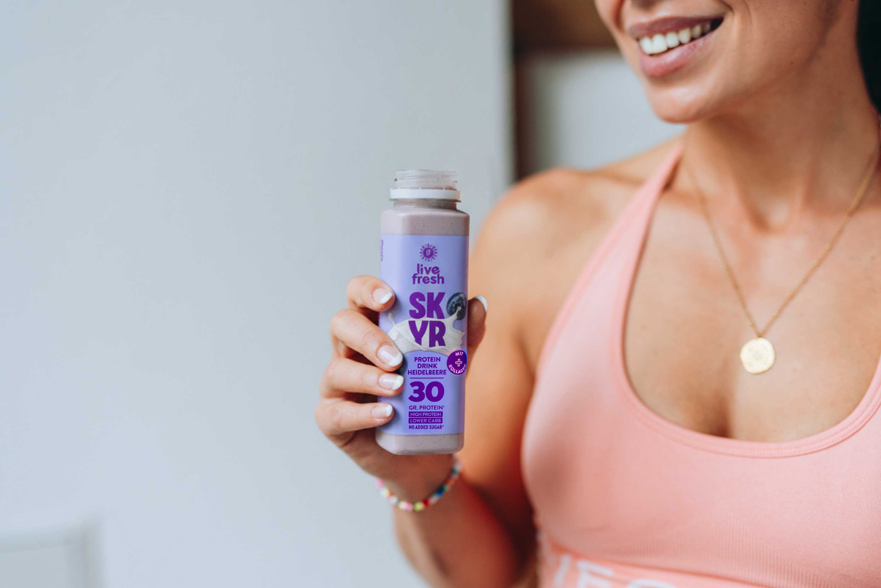 Skyr Eiwitdrank - Bosbes - 30g eiwit