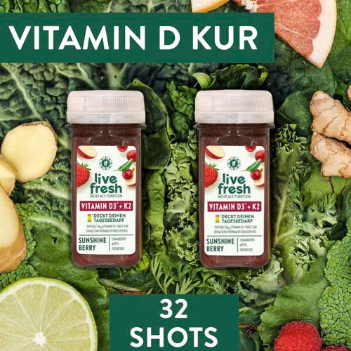 Vitamin D Kur - Monatsration - LiveFresh